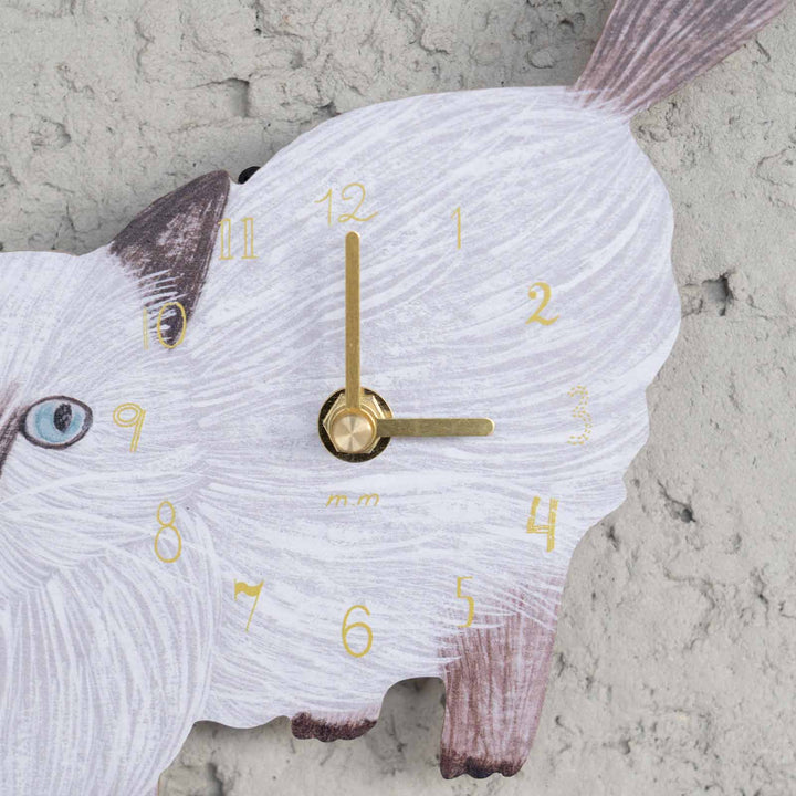 ◇松尾ミユキ Die cut clock(掛け時計) Chad
