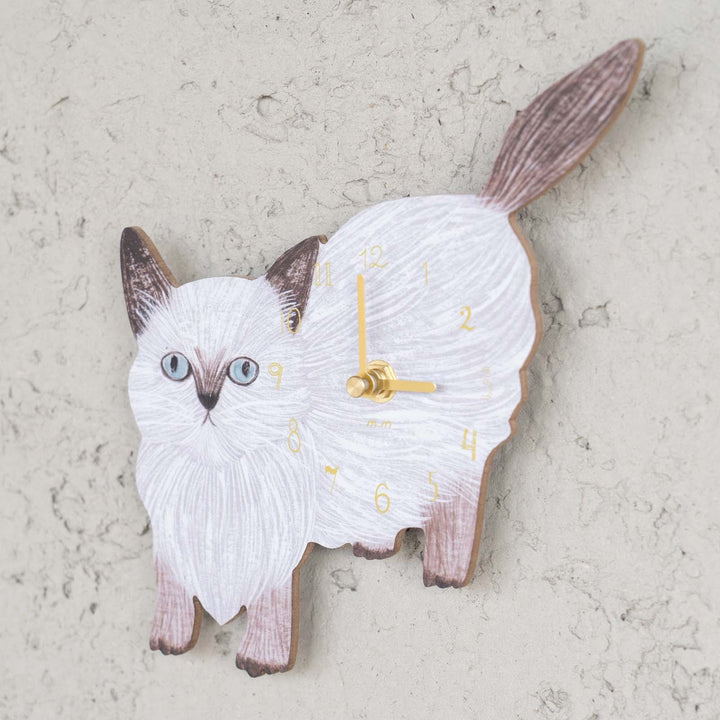 ◇松尾ミユキ Die cut clock(掛け時計) Chad