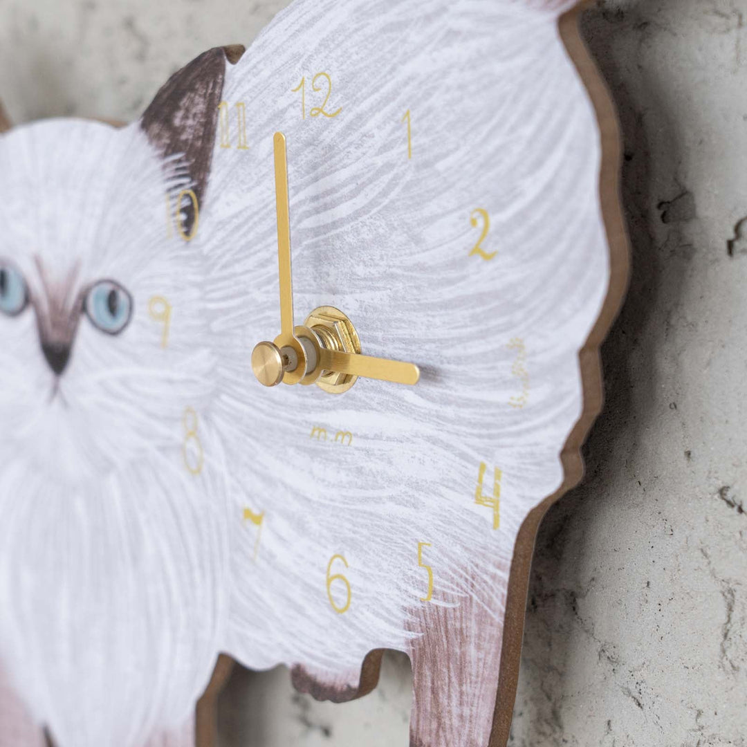 ◇松尾ミユキ Die cut clock(掛け時計) Chad