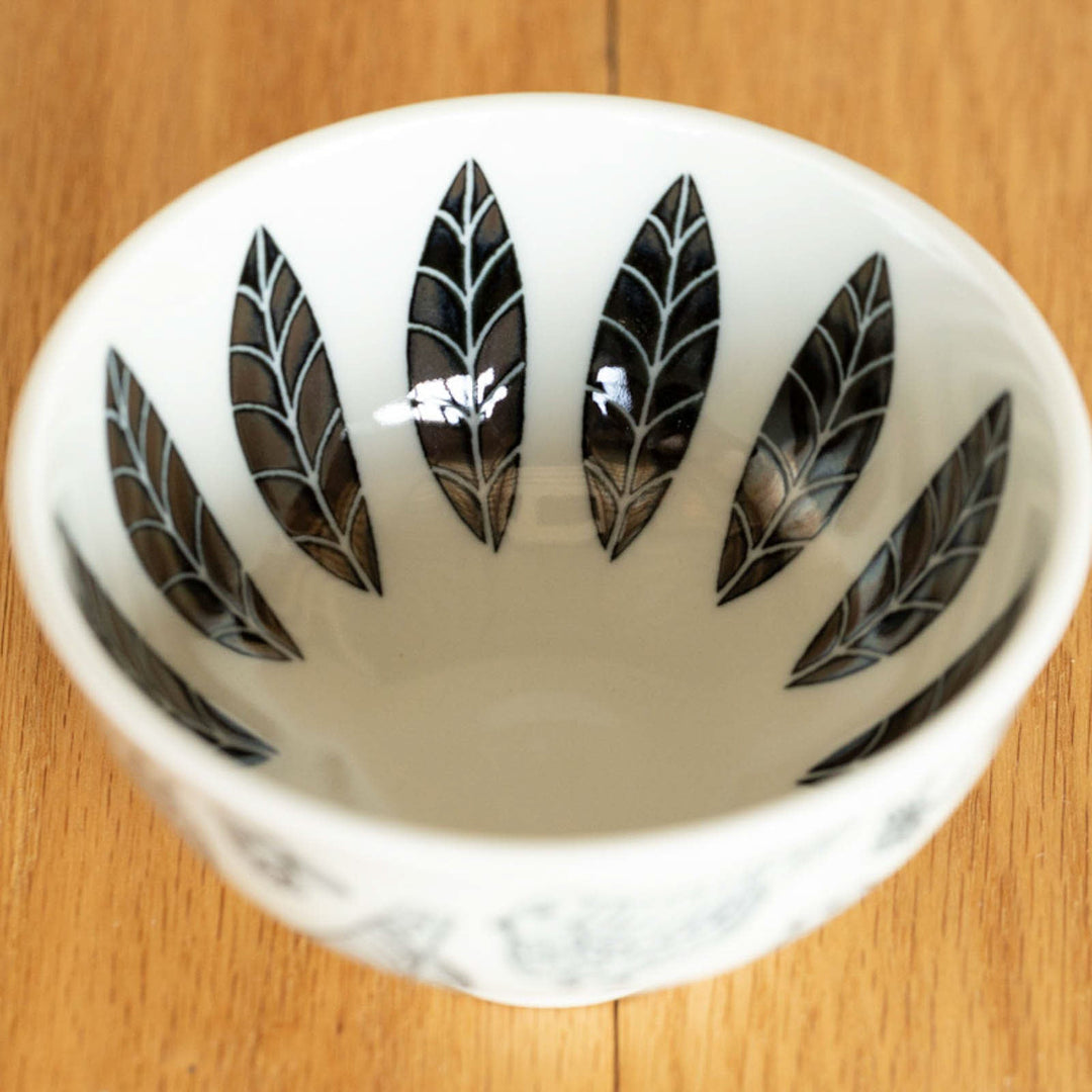 ◇松尾ミユキ Ceramic bowl Chubby Bird BK