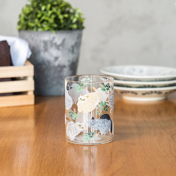 ◇松尾ミユキ Heat resistnt Medium glass[CAT&LEAF]