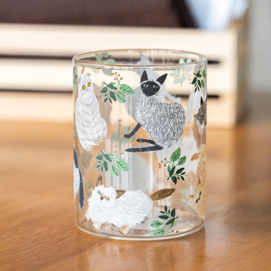 ◇松尾ミユキ Heat resistnt Medium glass[CAT&LEAF]