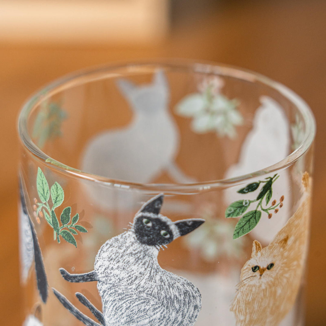 ◇松尾ミユキ Heat resistnt Medium glass[CAT&LEAF]