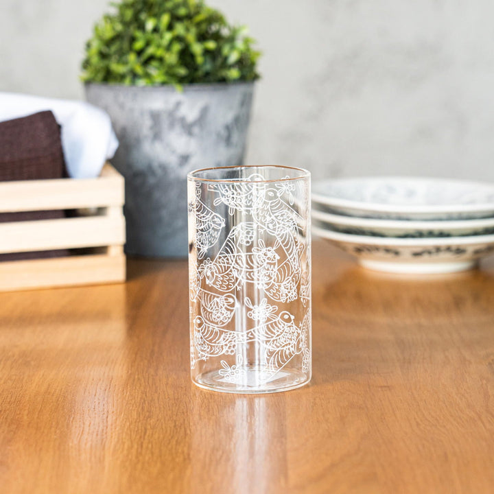 ◇松尾ミユキ Heat resistnt glass CHUBBY BIRD