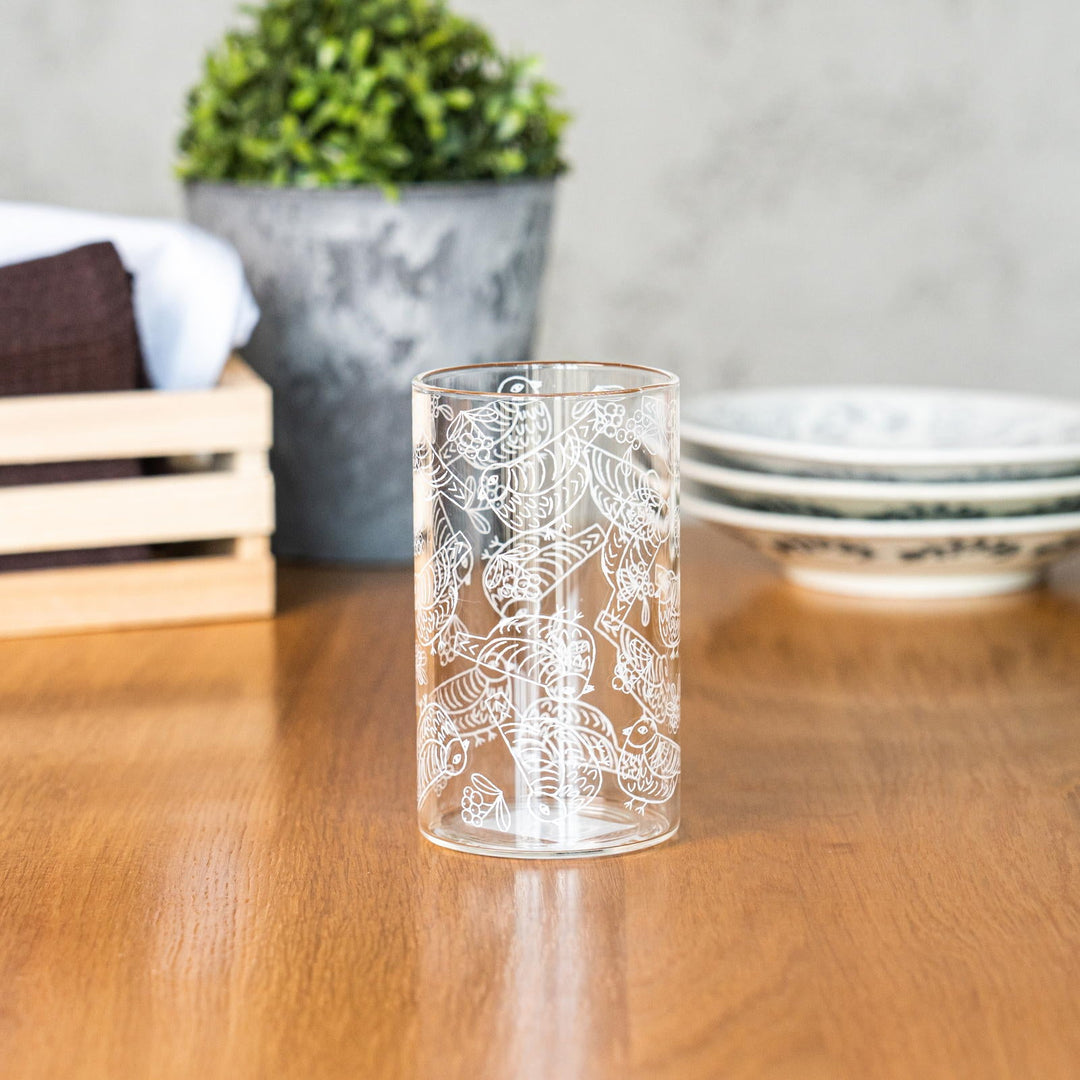 ◇松尾ミユキ Heat resistnt glass CHUBBY BIRD