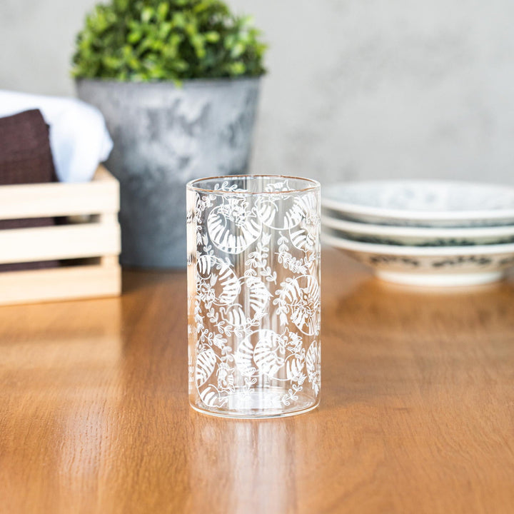 ◇松尾ミユキ Heat resistnt glass PEONY