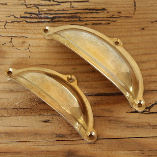 真鍮製プルハンドル 90×33