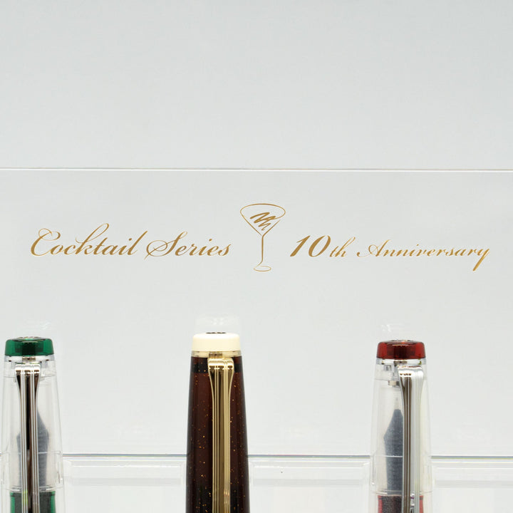 【SAILOR セーラー】過去のカクテルシリーズをフルコンプリートした10周年記念10本セット 中細字 MF [万年筆][m]