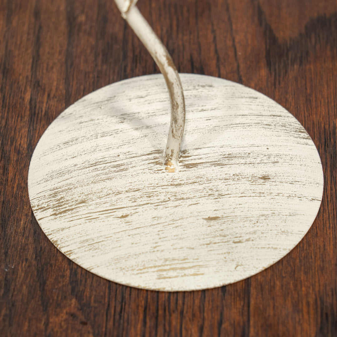 クリアストーンの実が輝く リーフランプスタンド ダブル