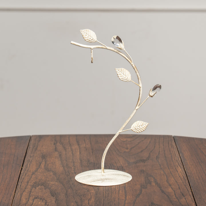 クリアストーンの実が輝く リーフランプスタンド シングル