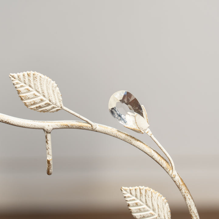 クリアストーンの実が輝く リーフランプスタンド シングル