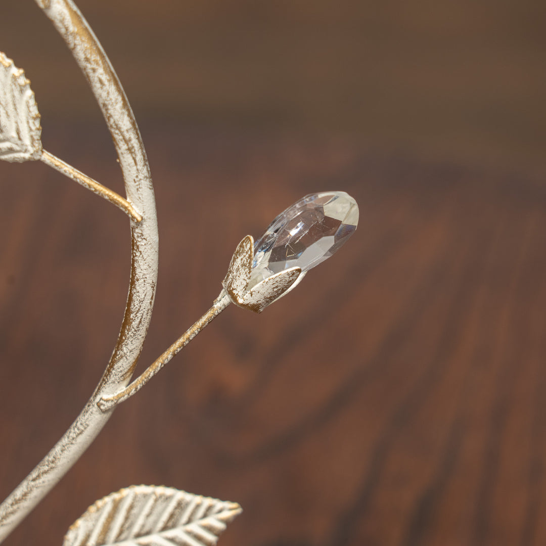 クリアストーンの実が輝く リーフランプスタンド シングル