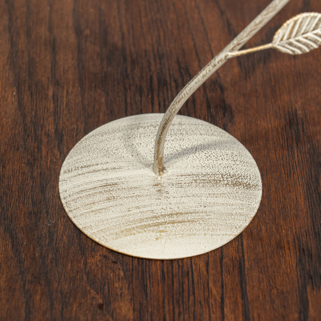 クリアストーンの実が輝く リーフランプスタンド シングル