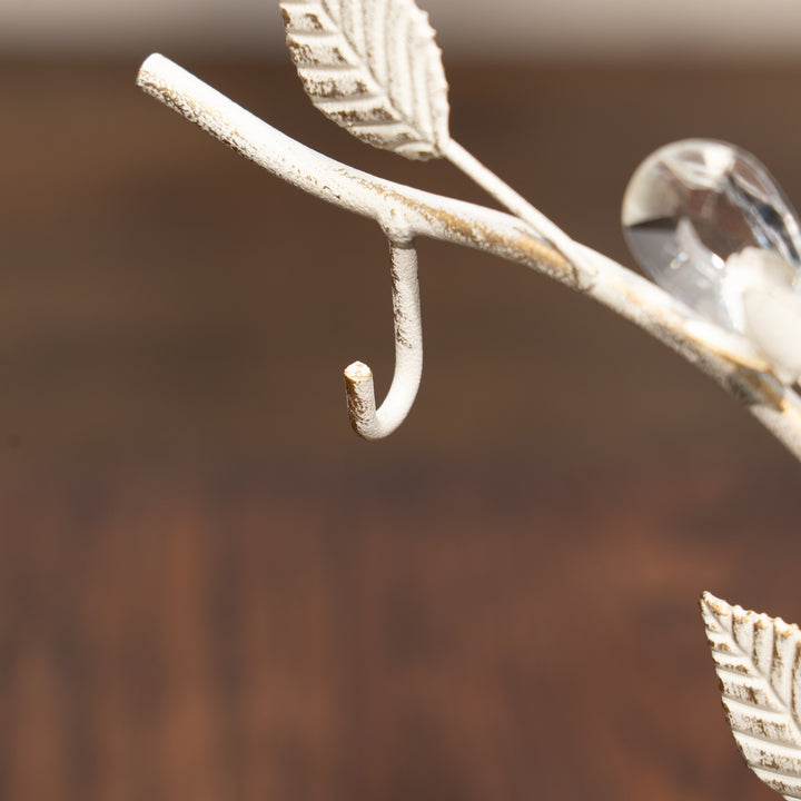 クリアストーンの実が輝く リーフランプスタンド シングル