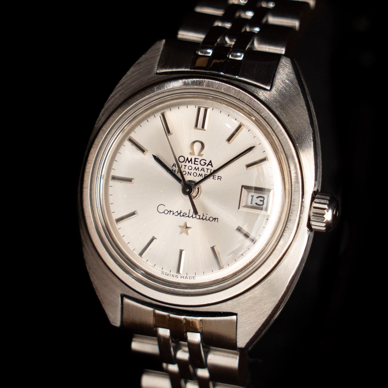 稼働品 OMEGA オメガ コンステレーション 1970年代 ヴィンテージ TV オメガ コンステレーション インテグレート TVスクリーン 1970年