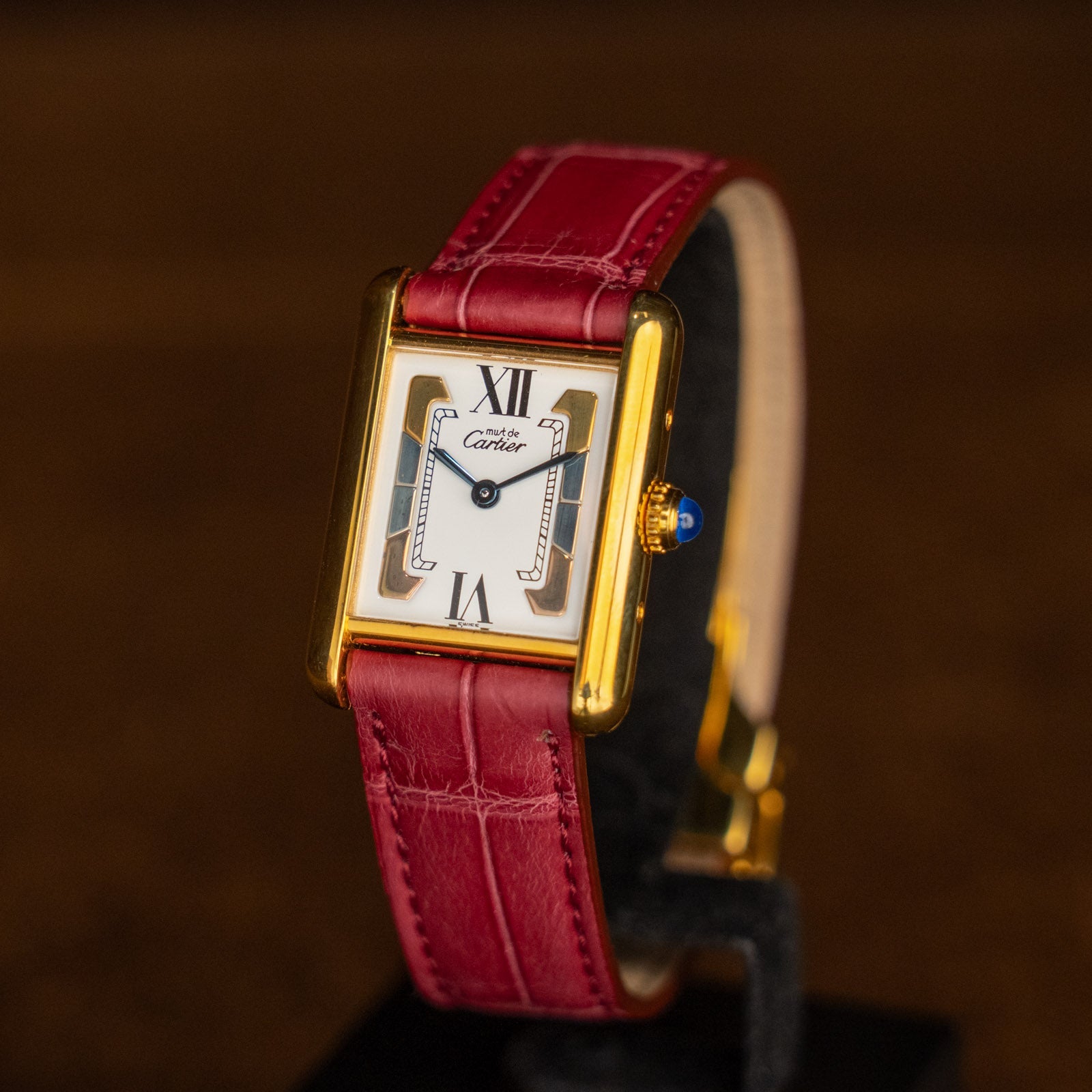 週末セール!カルティエ 腕時計 マストタンク レディース レディース【Cartier カルティエ】 マストタンク 1990年代 – THE