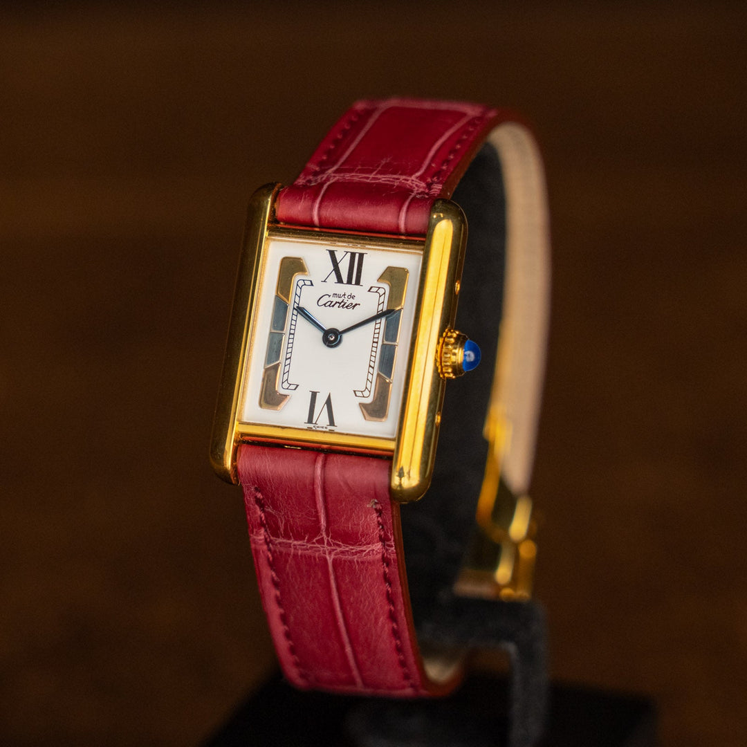 レディース【Cartier カルティエ】 マストタンク 1990年代