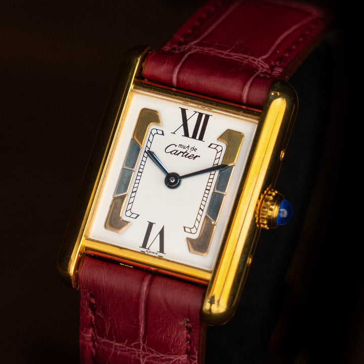 レディース【Cartier カルティエ】 マストタンク 1990年代