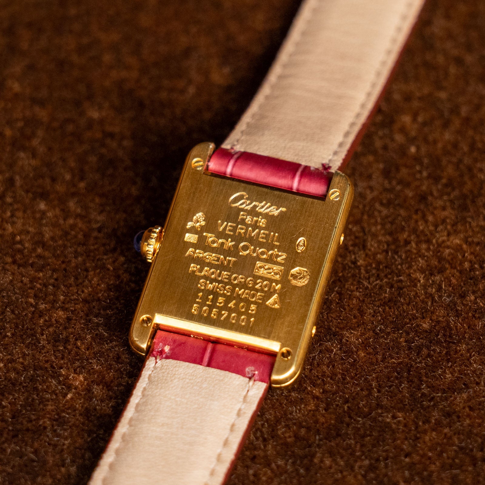 レディース【Cartier カルティエ】 マストタンク 1990年代 – THE GLOBE