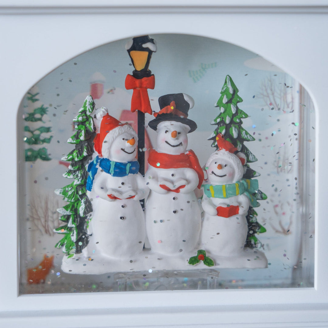 ウォータースピニング スノードーム プロジェクターランタン スノーマン CSD310