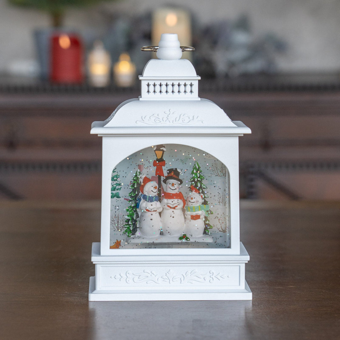 ウォータースピニング スノードーム プロジェクターランタン スノーマン CSD310