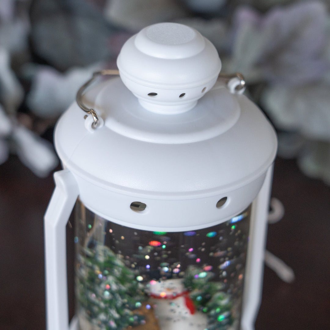 ウォータースピニング ホワイトランタン スノーマン&ツリー CSD314