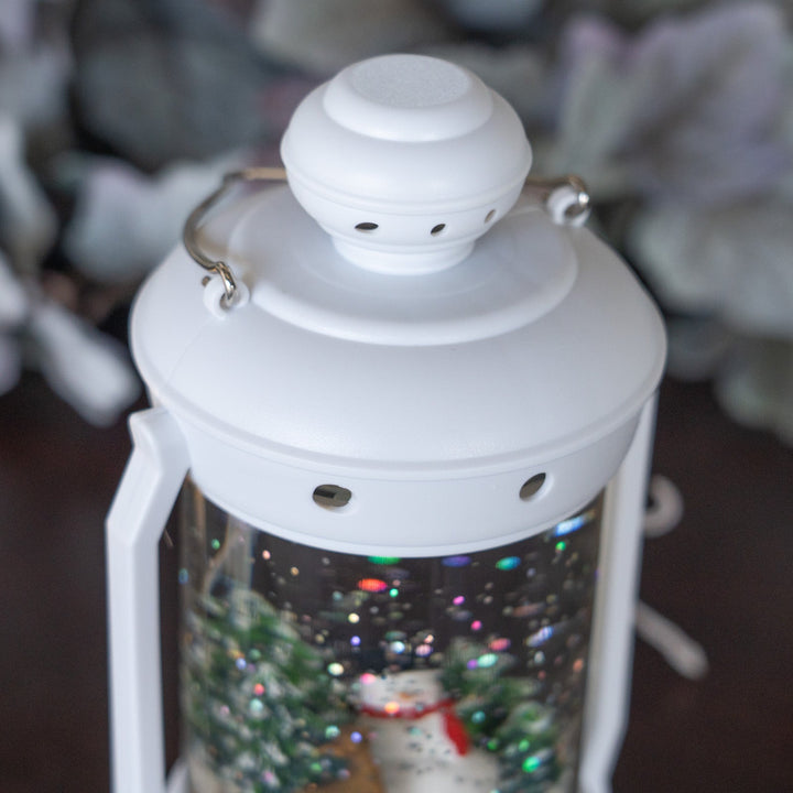 ウォータースピニング ホワイトランタン スノーマン&ツリー CSD314