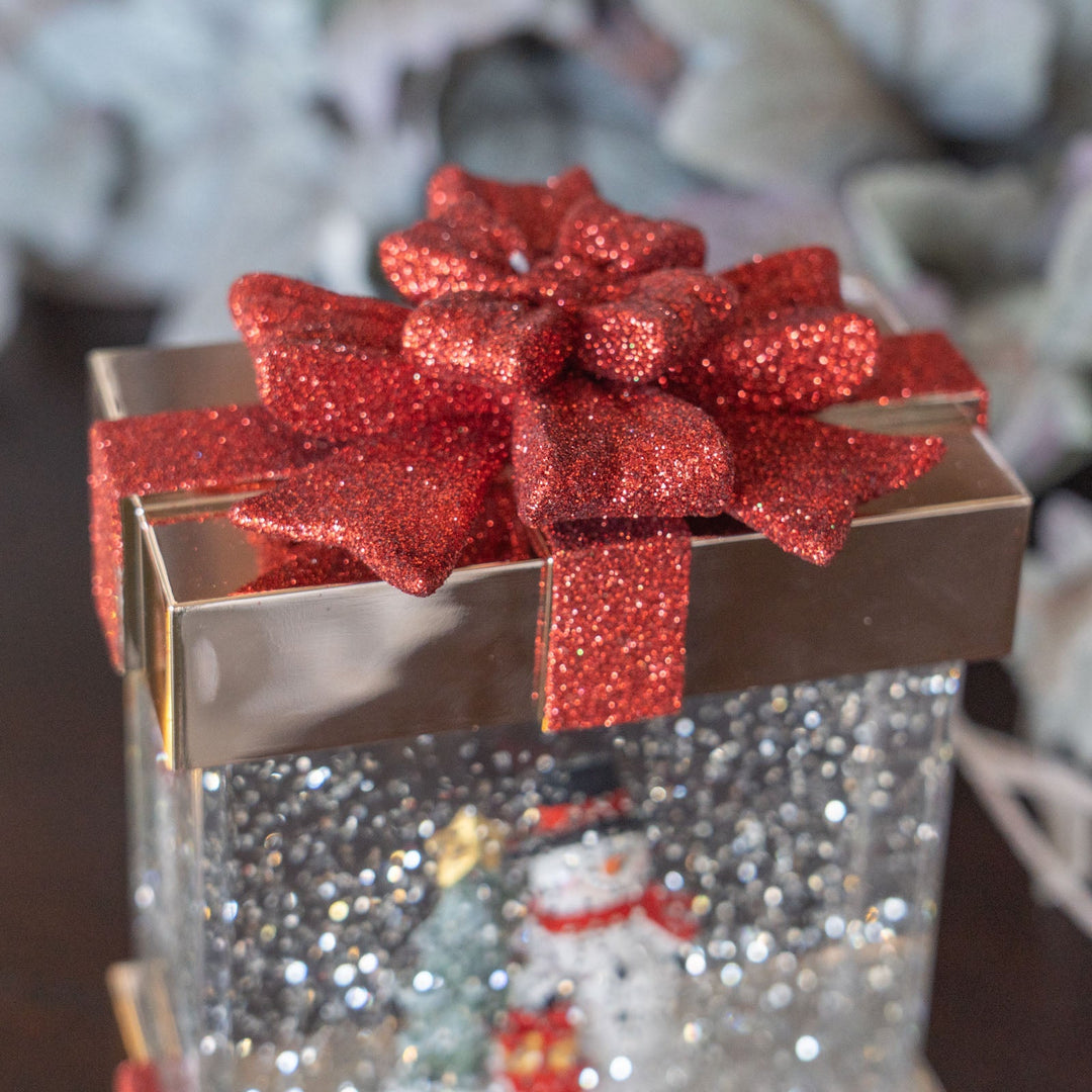 ウォータースピニング プレゼントBOX スノーマン CSD504R