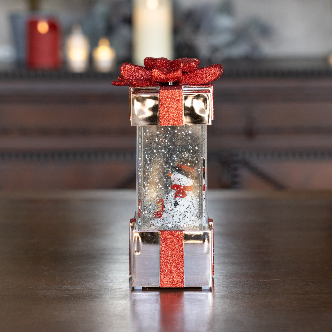 ウォータースピニング プレゼントBOX スノーマン CSD504R