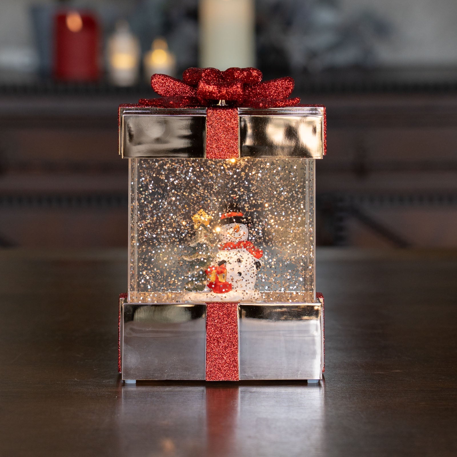 ウォータースピニング プレゼントBOX スノーマン CSD504R – THE GLOBE