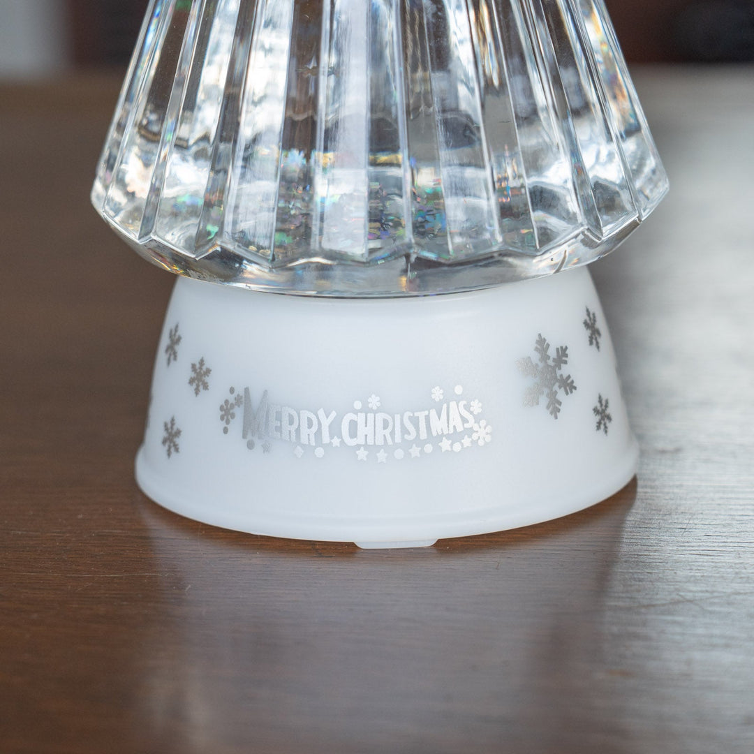 キラキラ光るウォーターツリー スノーフレークホワイト LED