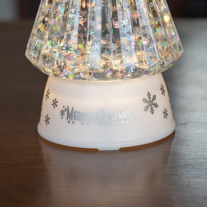 キラキラ光るウォーターツリー スノーフレークホワイト LED