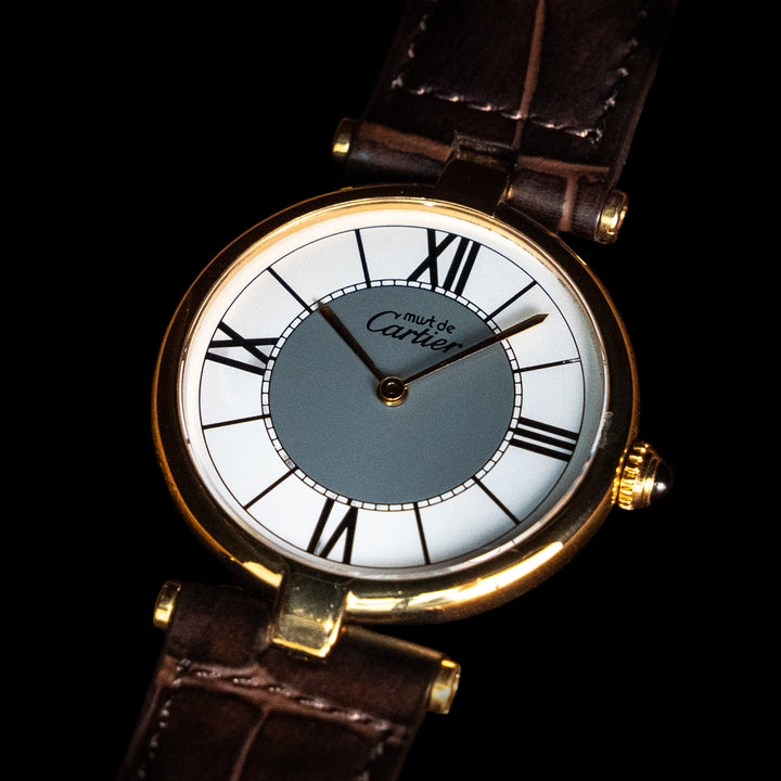 レディース メンズ【Cartier カルティエ】優雅なプロポーションを体現 マストヴァンドーム 1990年代
