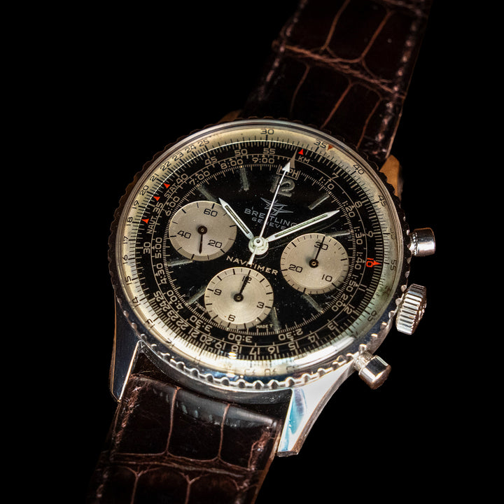 メンズ【BREITLING ブライトリング】航空計算時計の完成形 ナビタイマー 1959年